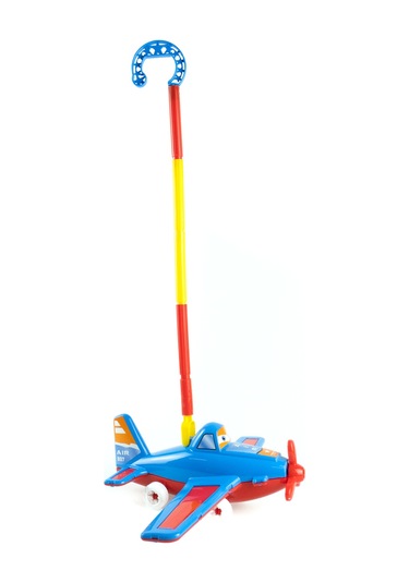 Oyuncak Uçak Sopalı Sevimli Uçak 30 Cm