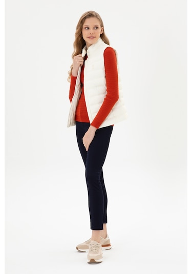 U.s. Polo Assn. Kadın Yelek Dokuma 50311989-vr256 İnci