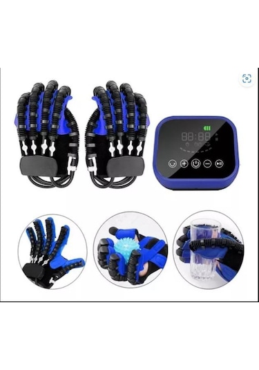 El Egzersiz Eğitim Rehabilitasyon Robot Eldiveni Sol El