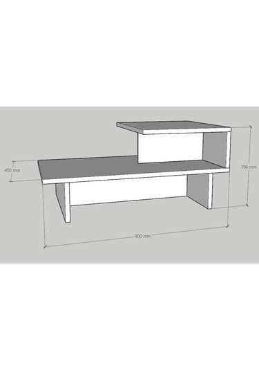 Emkawood Maze Orta Sehpa