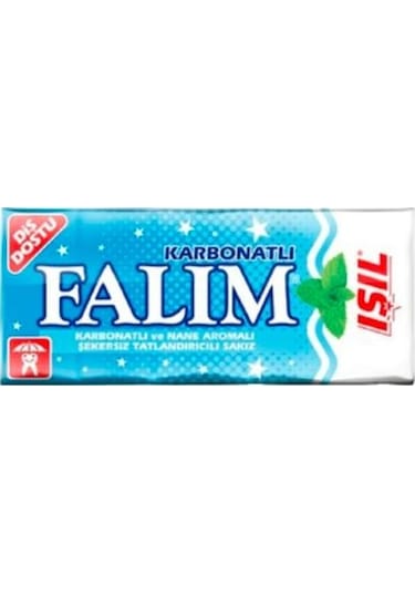 Falım Işıl Tekli Karbonatlı Ve Nane Aromalı Şekersiz Sakız 100 Adet
