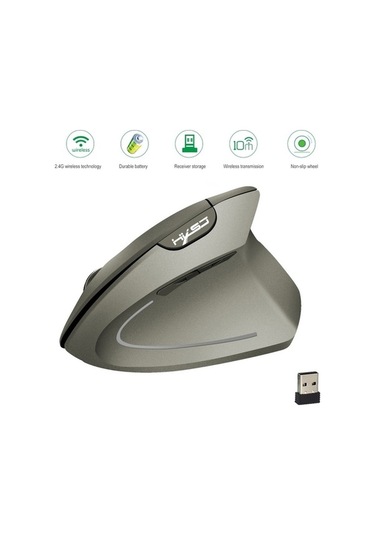 Tongxida T24 2400 Dpı 2.4g Ergonomik Mouse Siyah, Farklı Kullanım Deneyimi T-24