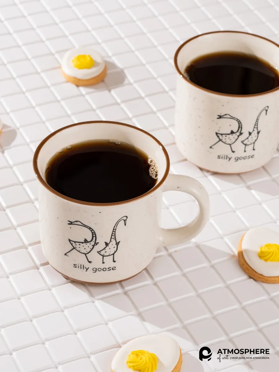 Atmosphere Of Art Goose Çay Ve Kahve Fincan Seti 350 Ml 2 Adet 284168261 Bej