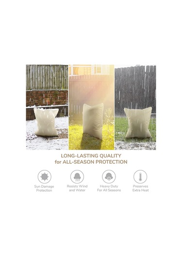 Sones Açık Hava Musluk Geri Akış Vanaları Donma Önleyici Kapak Su Musluk Koruyucu 43 X 52cm Diğer