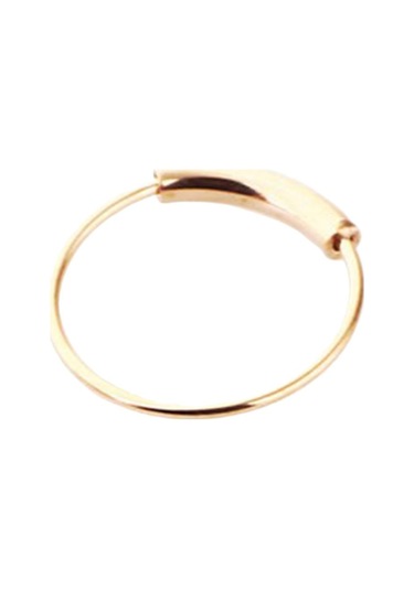 Suntek 2 Adet Burun Halkası Hoop Tragus Helix 6-mm-gül-altın Mavi - Gümüş