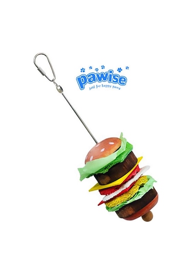Pawise Hamburger Kuş Oyuncağı