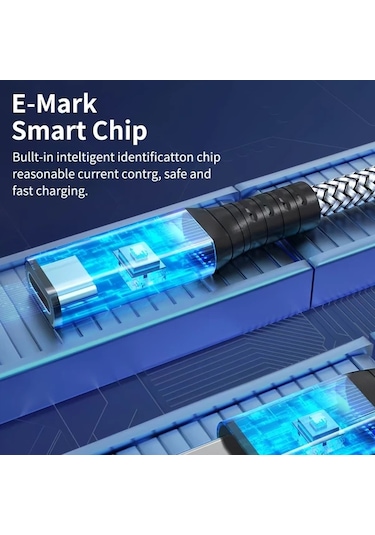 Oldfriend Usb C Uzatma Kablosu 10ft 240w Şarj 20gbps Veri Aktarım 4k Video Usbc 3.2 Type C