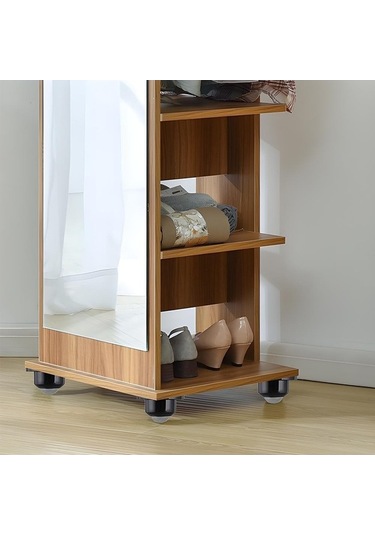 Pazly 4 Adet Paslanmaz Çelik Siyah Mini Döner Tekerlekler Masa Sandalye Tekerleri 360 Dönme Evrensel Teker Siyah