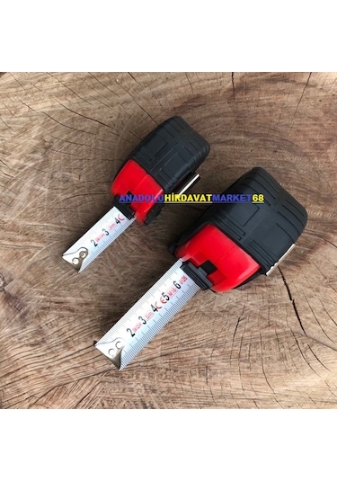 Baymax Çelik Şerit Metre 5 Metre 25 MM 3 Metre Ölçüm Metresi