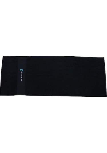 50X130 Fıtnessloft Nakışlı Cepli Spor Havlusu Tenis Golf Havlusu