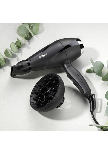 Babyliss 6713DE Shine Pro Saç Kurutma Makinesi + AS126E Perfect Finish Hava Üflemeli Saç Şekillendirici