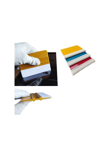 Esemiz Keçeli Ragle Folyo Cam Filmi Uygulama Aparatı