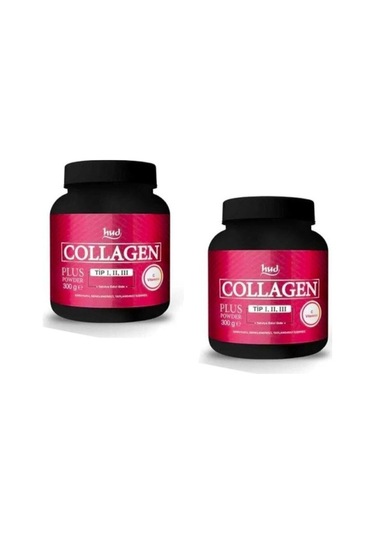 Hud Collagen Plus Powder 2'li X 300 Gr