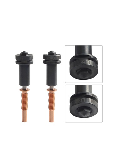 Honmex Yükseltilmiş Akışlı Revo Sert Çelik Ve Paslanmaz Çelik 0.6mm Nozzle Seti - 2 Adet Kırmızı Silikon Koruyucu Kılıf Dahil