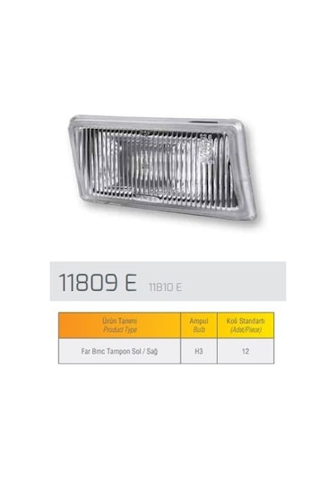 Farba Sıs Lambası Sag Profosyonel Bmc Levend AOD-FARBA 11810E