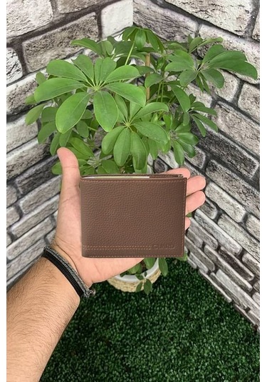 Derije Hakiki Deri Taba Guti Mat Erkek Cüzdanı T1829 Çok Renkli