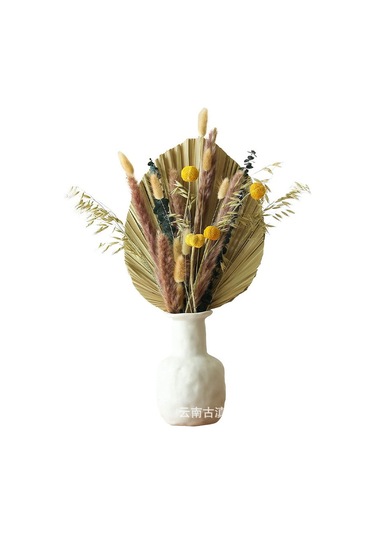 Sıcak Bohem Düğün Evi Kurutulmuş Çiçek Buketi Küçük Kamış Çırpıcı Tavşan Kuyruğu Otu Küçük Pampas Otu 100 Adet 2 Kutu Ambalajıyla