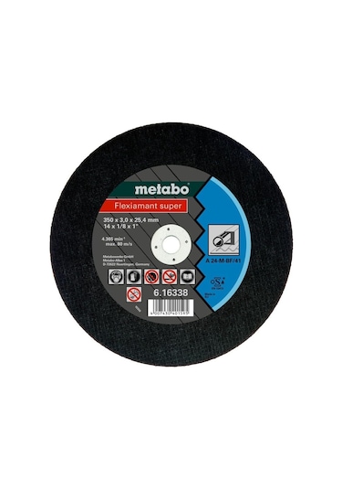 Metabo 616338000 Flexiamant Super 350x3,0x25,4 Çelik