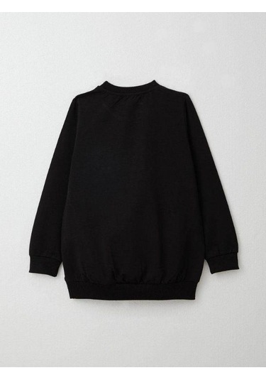 Kız Çocuk Kind İşlemeli Eşofman Takım-14389 Siyah