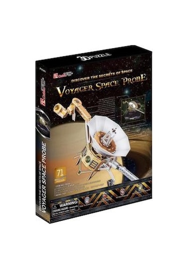 Cubicfun 3d Puzzle 71 Parça Voyager Uydu Aracı P654h