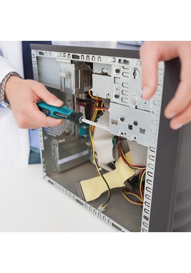 Konesam Penggong Elektrikçi Tornavida Seti 3'lü Çift Uçlu Philips/düz Manyetik Uçlu, Ergonomik Sap, Çelik Malzeme, Taşıma Çantası İçeren Tamir Aracı