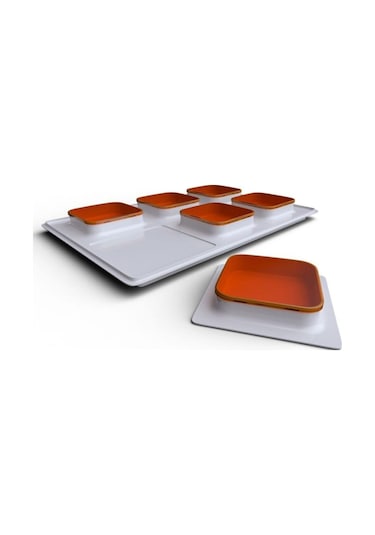 Mcblue Beyaz Kahvaltılık Takımı Beyaz