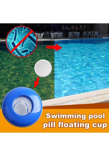 Homyl Büyük Havuzlar Için Havuz Yüzer Dispenser Temini 100-gram