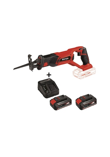 Einhell TE-AP 18 LI Akülü Kılıç Testere + 2 x 2.5 Ah Akü Starter Kit