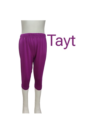 Yarım Kol Çocuk Mayo Fermuarlı Çocuk Mayosu Kısa Kol Mayo Kız Çocuk Mayo Fuşya