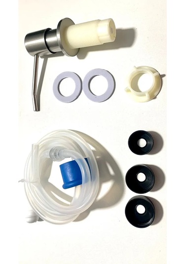 1 Metre Hortumlu Dağıtıcı, Dispenser 286067793 Krom