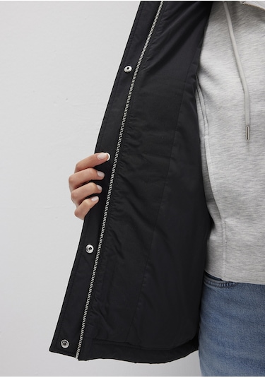 Mavi - Kapüşonlu Siyah Ceket 1110348-900 Siyah