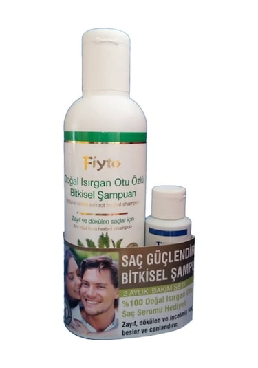 Fiyto Isırgan Otu Özlü Bitkisel Şampuan 500 ML