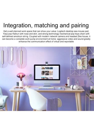 Logitech Klavye Fare Sümen Altlığı Gri