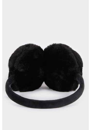 Defacto Kadın Pelüş Kulaklık A9269ax25wnbk27 Siyah