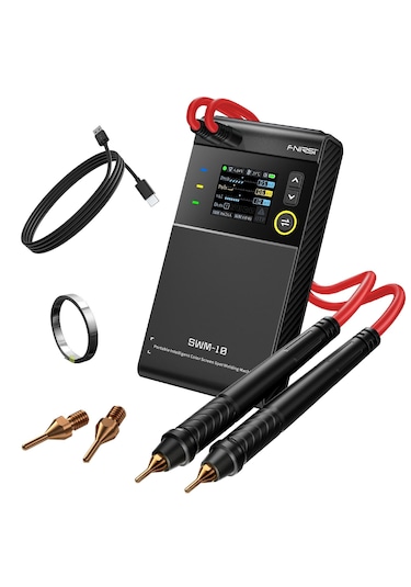 Fnirsi Swm-10 Taşınabilir Akıllı Renkli Ekran Nokta Pil Punta Mak