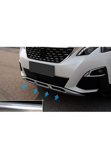 Peugeot 3008 Ön Arka Koruma Difüzör Koruma 2016-2017-2018-2019