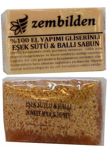 Zembilden Eşek Sütü Ballı Lifli 120 G