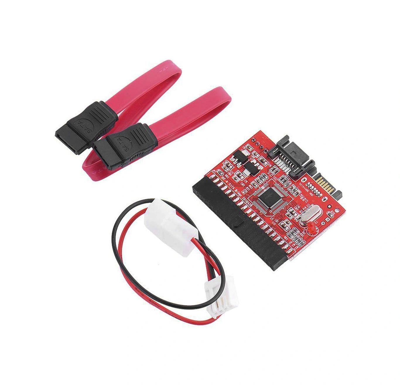 Qingmipy Ide Ve Sata Arasında Çift Yönlü Disk Dönüştürücü Adaptörü - Otomatik Hız Konuşması, Led Göstergeli, Sürücü Gerektirmeyen