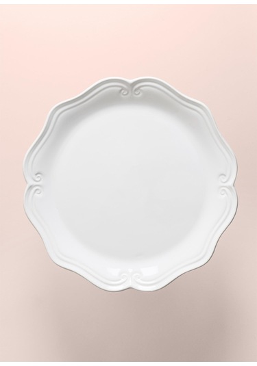 The Mia Grande Pasta Kek Standı Beyaz 33x12 Cm Grd0017 Beyaz