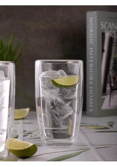 Aura Of Bohemia Meyve Suyu Ve Su İçin Cam Bardak Seti 2 Adet 300 Ml 155225348 Beyaz