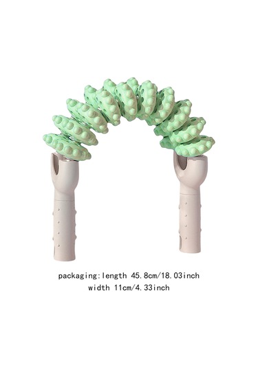 Suntek Bacak Kas Silindiri 20 Tekerlek Tenis Dirseği İçin Beyaz Yeşil Beyaz - Yeşil