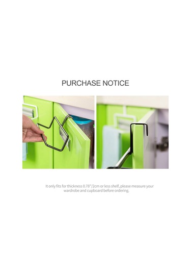 Skycity Beyaz Demir Mutfak Dolap Kapaklı Havlu Asıcı - Pratik, Sabit Kurulum, Küçük Mekanlar İçin Çok Amaçlı Diğer