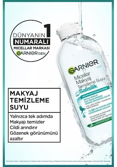 Salisilik Micellar Makyaj Temizleme Suyu 400ml 3600542661706-11186