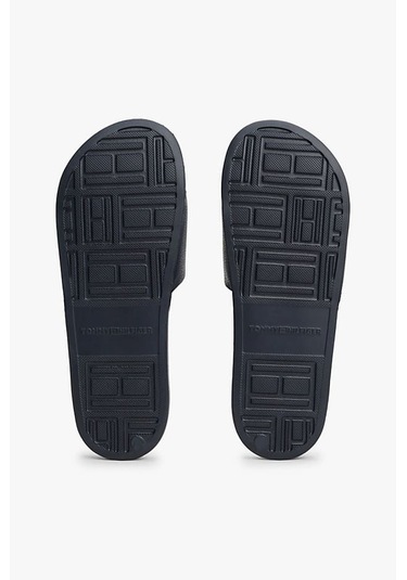 Erkek Logo Baskılı Havuz Terliği - Lacivert Desert Sky