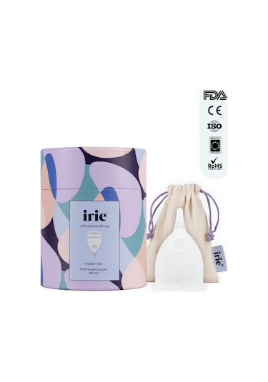 Irie Adet Kabı Regl Kabı Menstrüel Kap Menstrual Cup [[Regular Transparan]]
