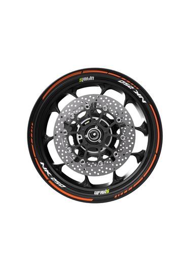 Cf Moto 250 Nk Jant Şeridi Turuncu