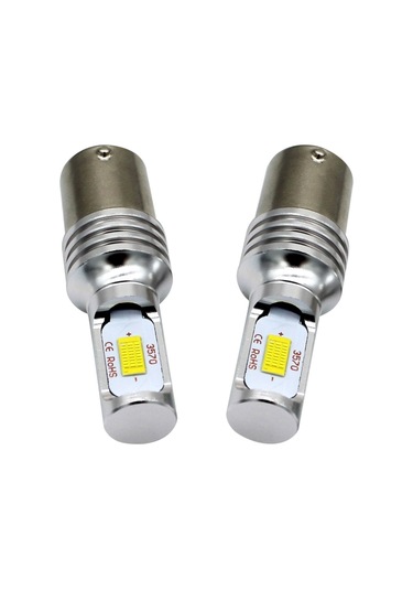 Sones 2 Pcs Decode 1156/ba15s 72w Led Ampuller Işık Araba Otomatik Dönüş Lambası Yedek Işık, Dc 12-24v