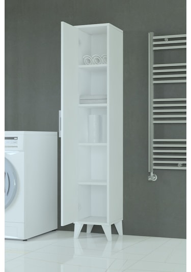 Aden Banyo Dolabı Beyaz