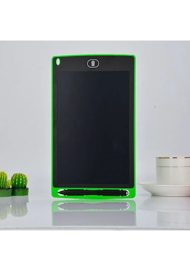 8.5 İnç Lcd Yazma Tableti Çocuklar Çizim Tableti Tablet Yazma Grafik Kullanılan Çizim Dijital Dijita Yeşil