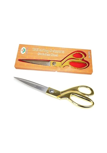 Kumaş Kot Deri Kesim Profesyonel Terzi Makası Çelik Büyük Boy